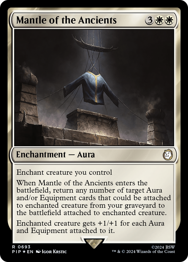 Mantle of the Ancients (Surge Foil) [Fallout] | Local Legends