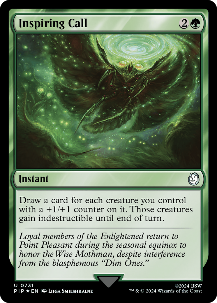 Inspiring Call (Surge Foil) [Fallout] | Local Legends