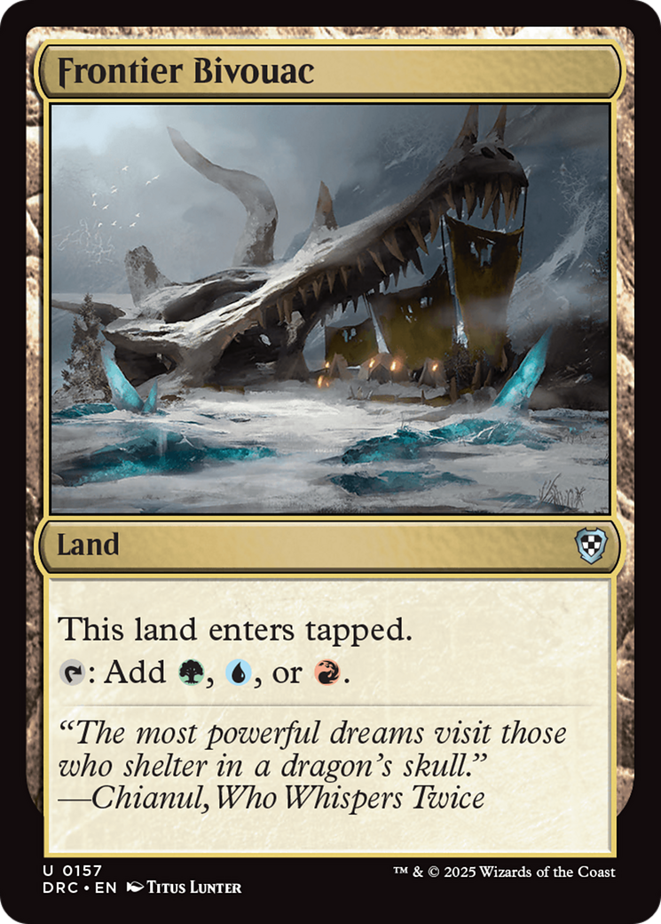 Frontier Bivouac [Aetherdrift Commander] | Local Legends