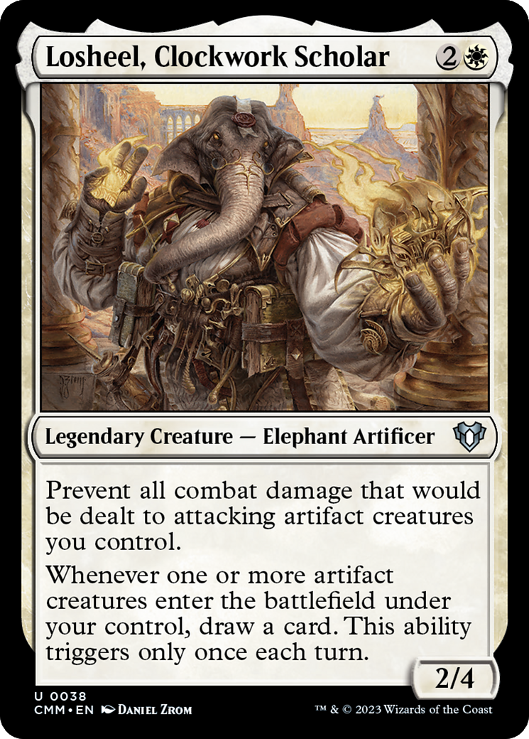Losheel, Clockwork Scholar [Commander Masters] | Local Legends