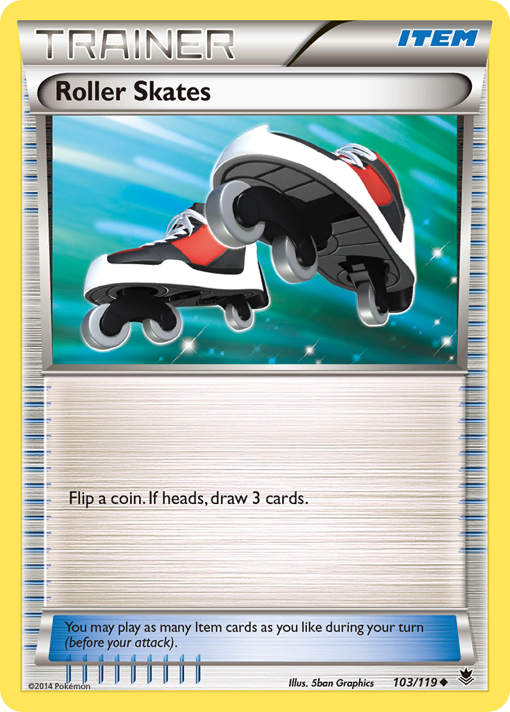 Roller Skates (103/119) [XY: Phantom Forces] | Local Legends