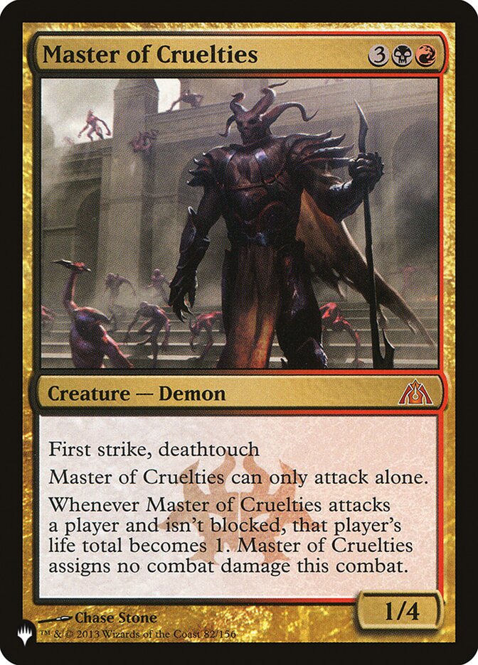 Master of Cruelties [The List] | Local Legends