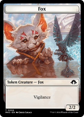 Phyrexian Germ // Fox Double-Sided Token [Modern Horizons 3 Tokens] | Local Legends
