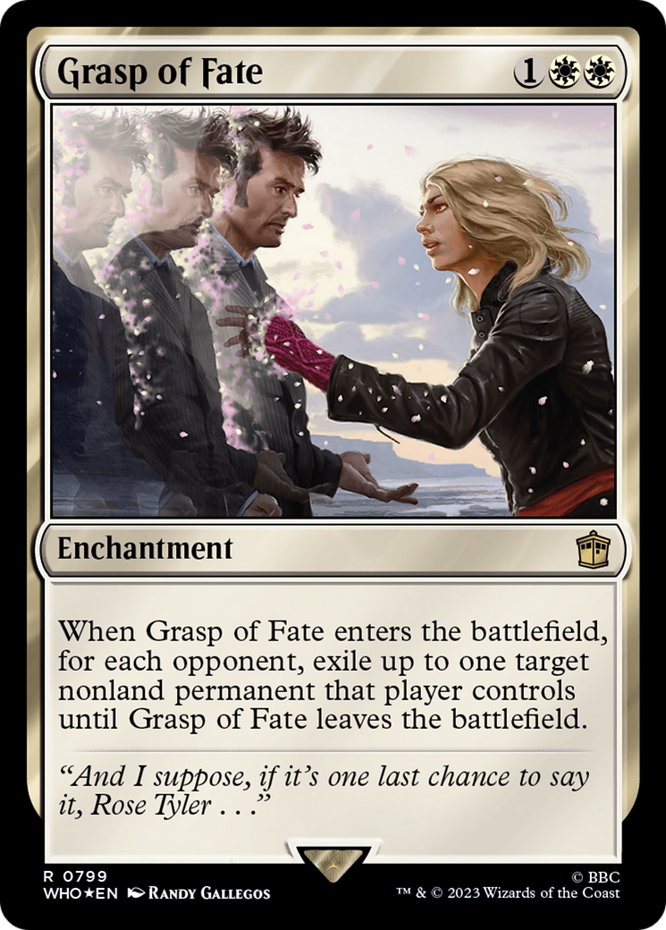 Grasp of Fate (Surge Foil) [Doctor Who] | Local Legends