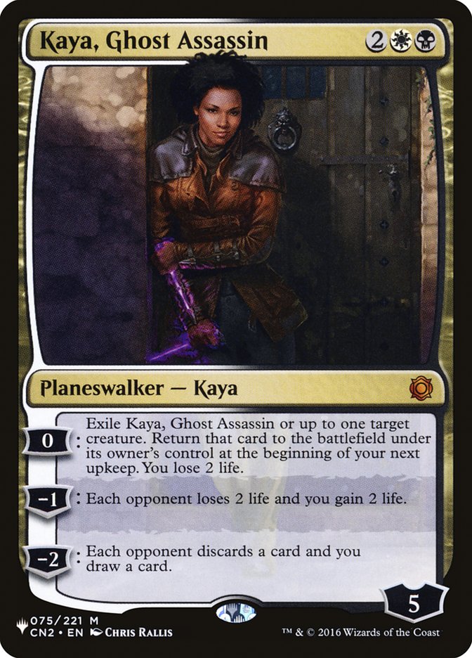 Kaya, Ghost Assassin [The List] | Golgari Games