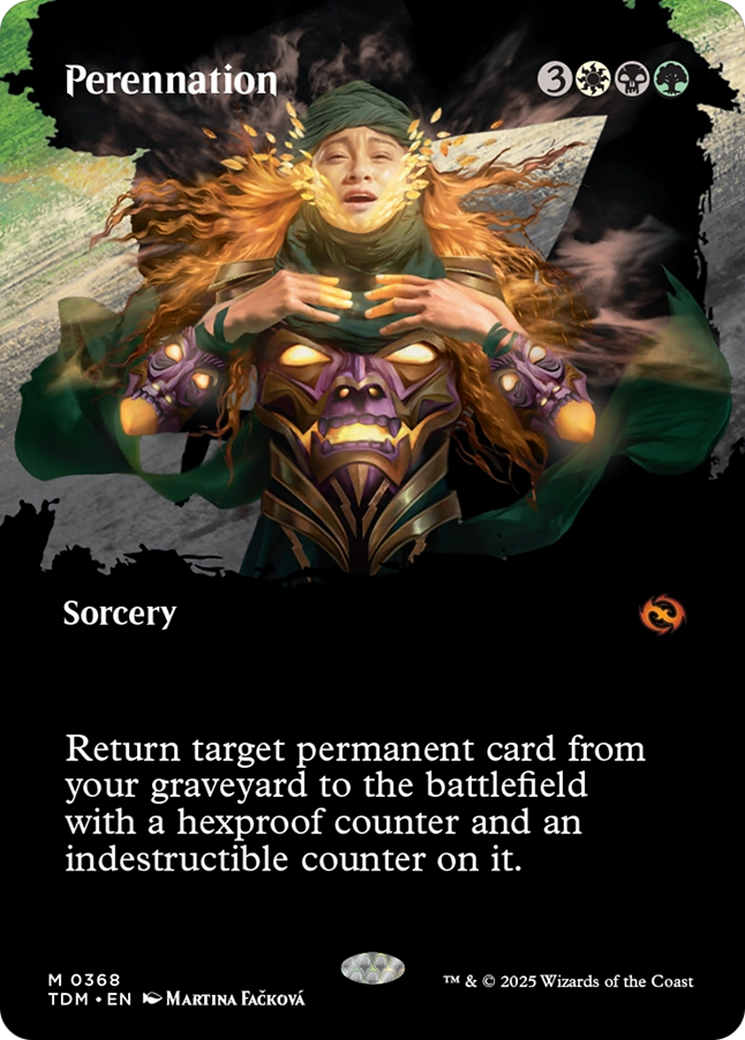Perennation (Borderless) [Tarkir: Dragonstorm] | Local Legends