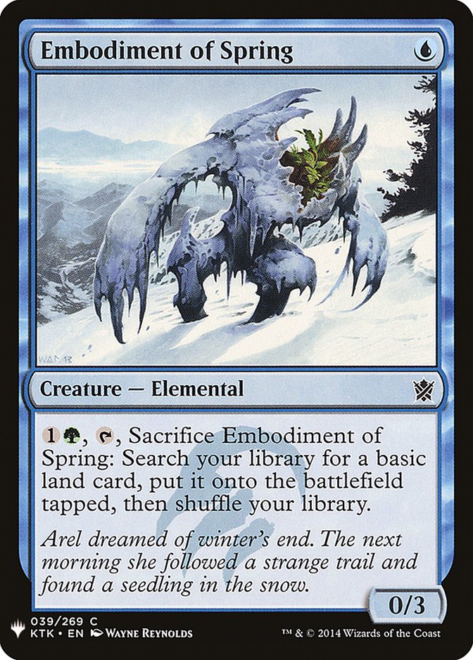 Embodiment of Spring [Mystery Booster] | Local Legends