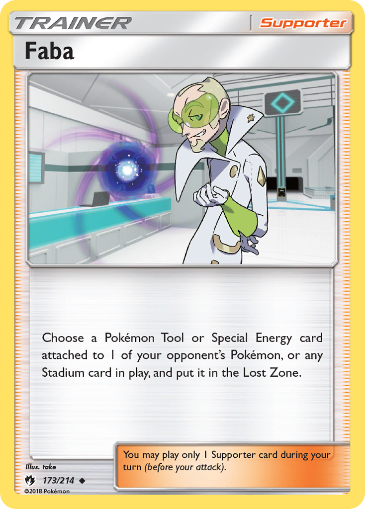 Faba (173/214) [Sun & Moon: Lost Thunder] | Local Legends
