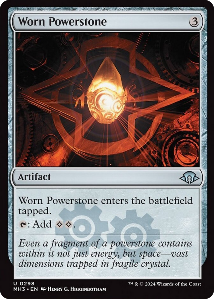 Worn Powerstone [Modern Horizons 3] | Golgari Games