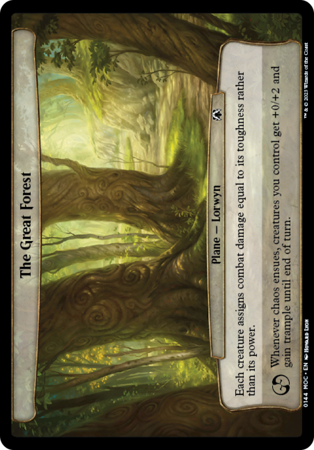 The Great Forest [March of the Machine Commander] | Golgari Games