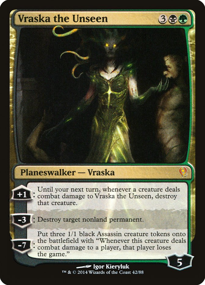 Vraska the Unseen [Duel Decks: Jace vs. Vraska] | Golgari Games