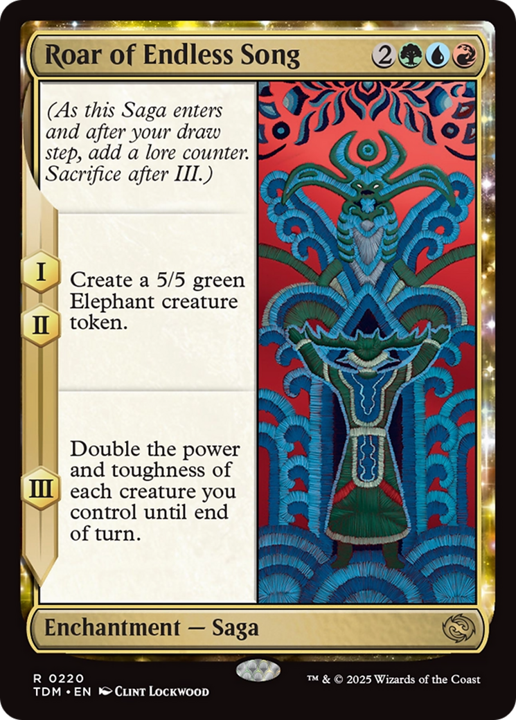 Roar of Endless Song [Tarkir: Dragonstorm] | Local Legends