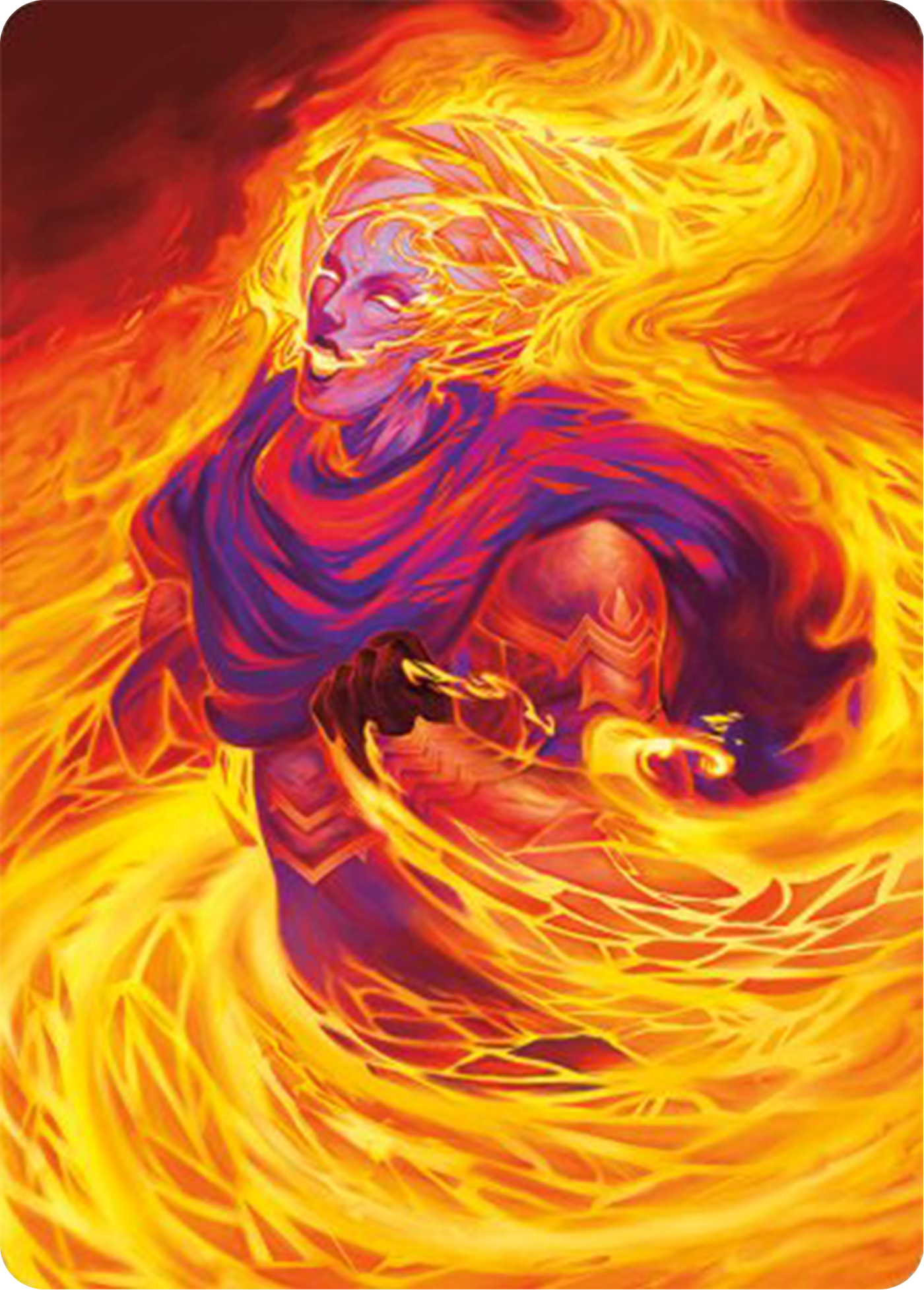 Flare of Duplication Art Card [Modern Horizons 3 Art Series] | Local Legends