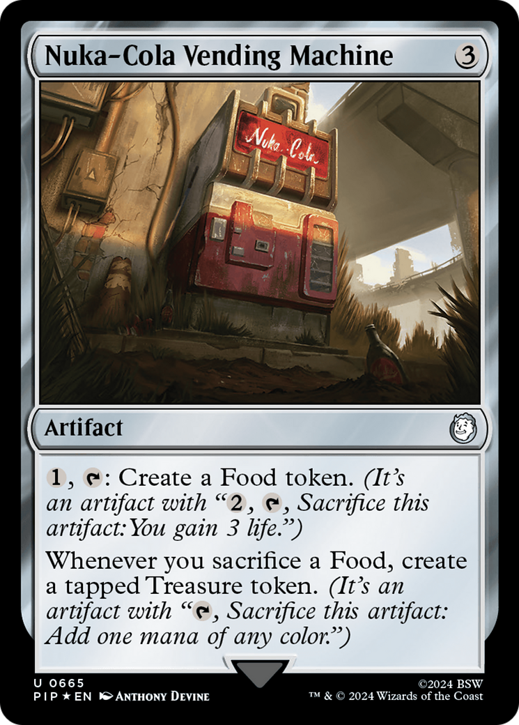 Nuka-Cola Vending Machine (Surge Foil) [Fallout] | Local Legends