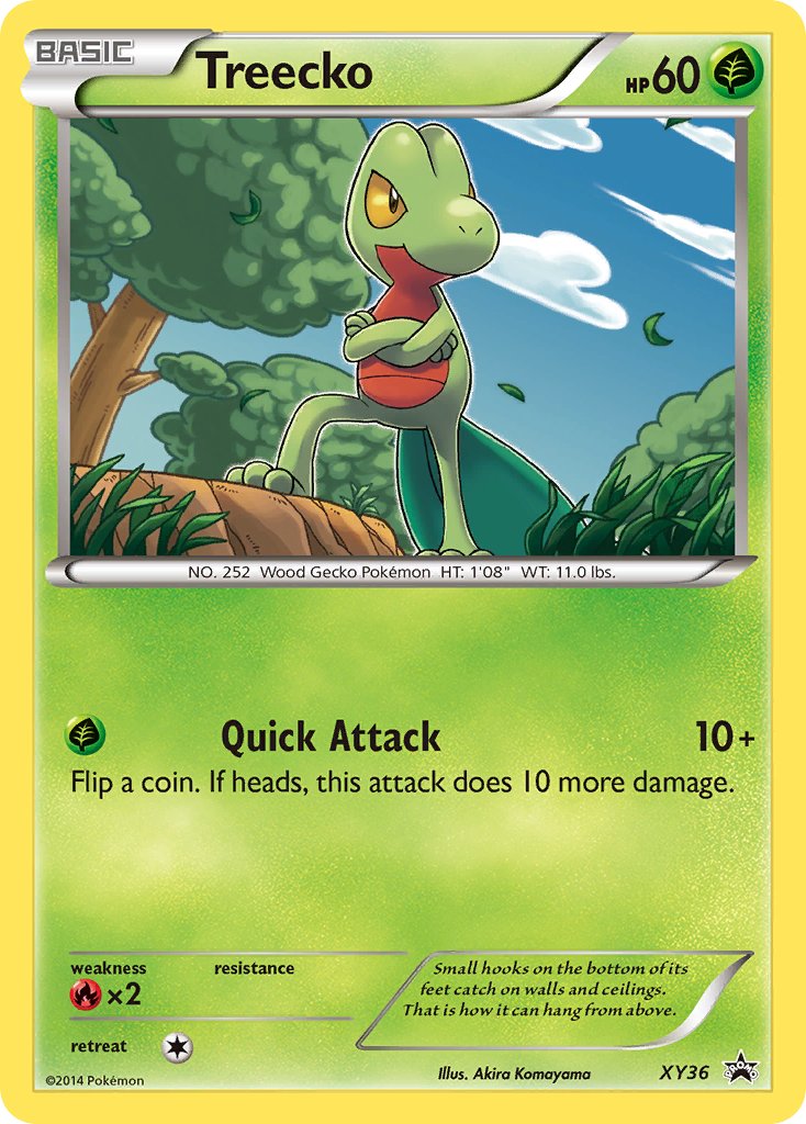 Treecko (XY36) [XY: Black Star Promos] | Golgari Games