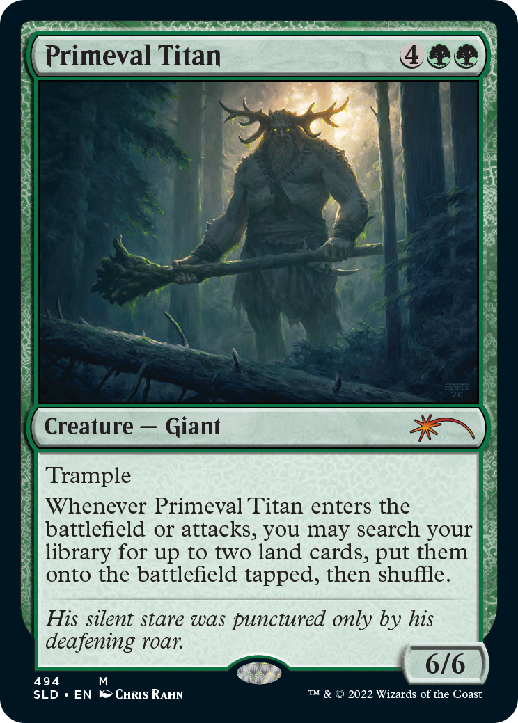Primeval Titan (494) [Secret Lair Drop Series] | Local Legends