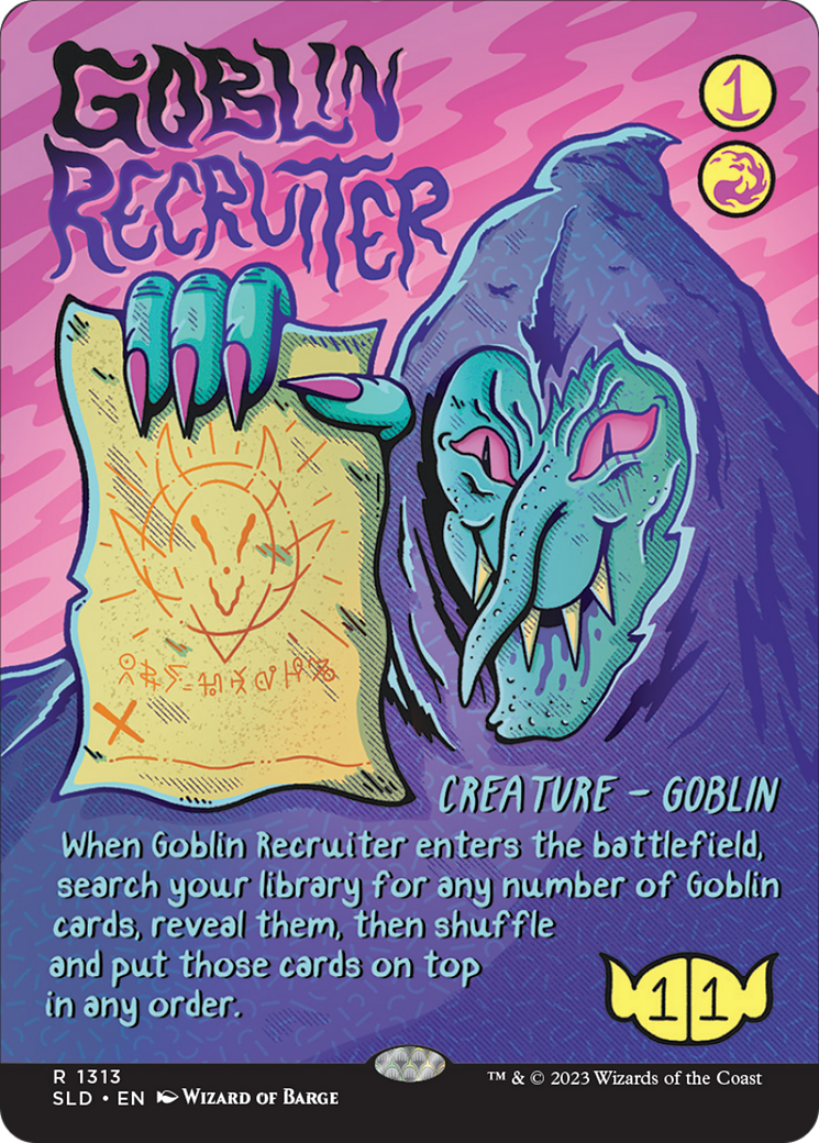 Goblin Recruiter [Secret Lair Drop Series] | Local Legends