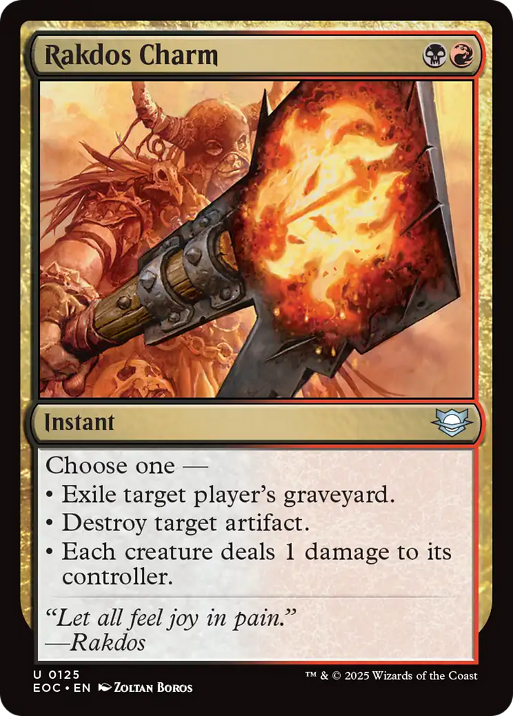 Rakdos Charm [Edge of Eternities Commander] | Local Legends