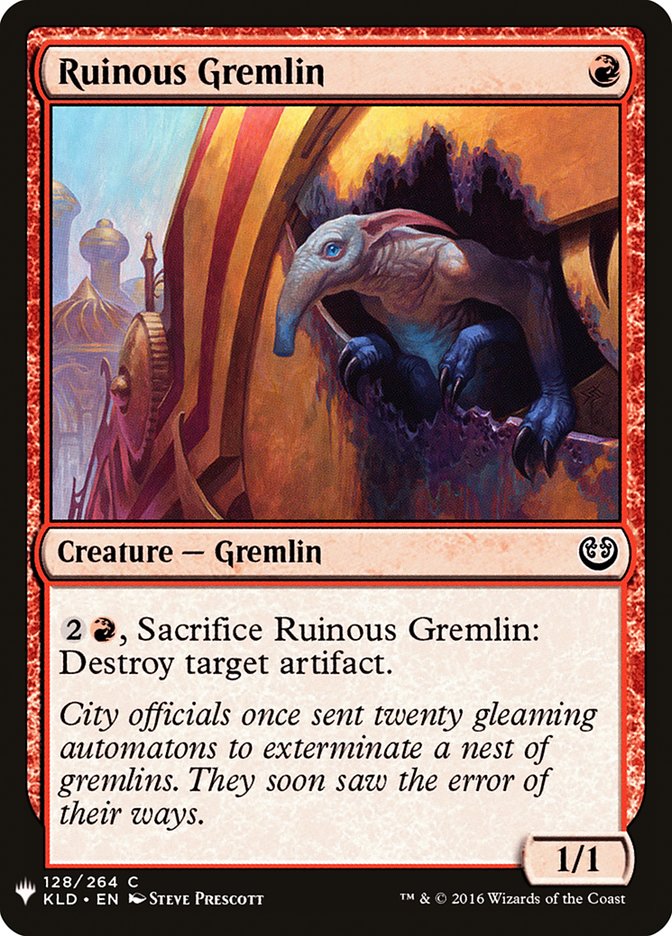 Ruinous Gremlin [Mystery Booster] | Local Legends