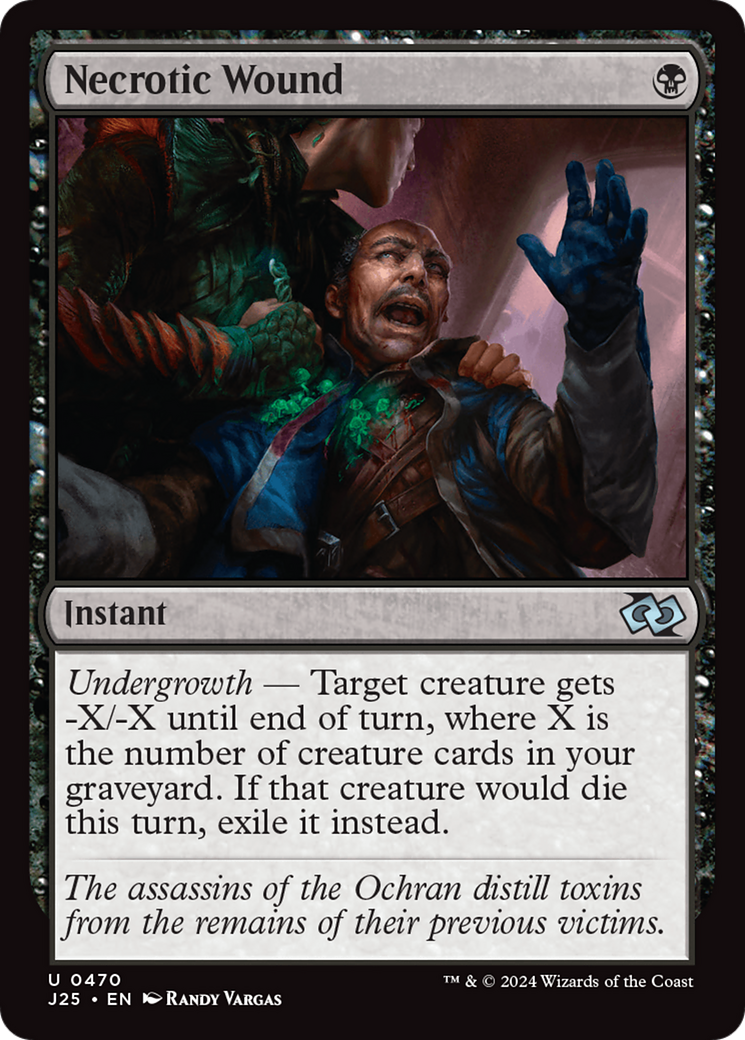 Necrotic Wound [Foundations Jumpstart] | Local Legends