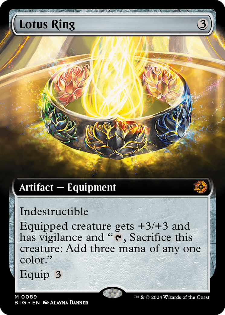 Lotus Ring (Extended Art) [Outlaws of Thunder Junction: The Big Score] | Local Legends