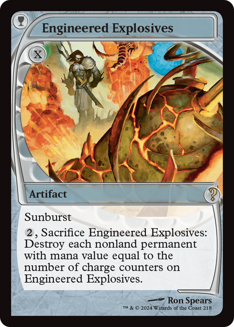 Engineered Explosives (Future Sight) [Mystery Booster 2] | Local Legends
