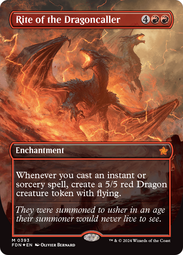 Rite of the Dragoncaller (Mana Foil) [Foundations] | Local Legends