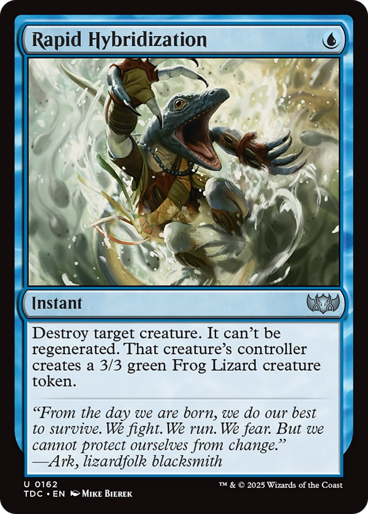 Rapid Hybridization [Tarkir: Dragonstorm Commander] | Local Legends