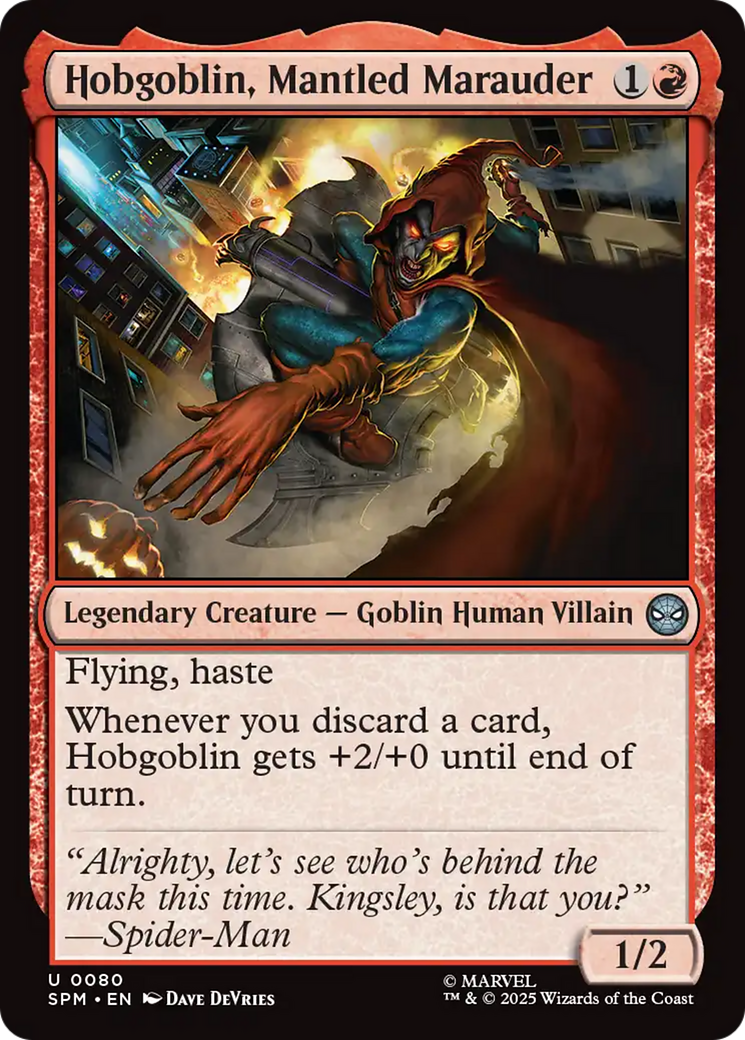 Hobgoblin, Mantled Marauder [Marvel's Spider-Man] | Local Legends