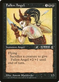 Fallen Angel (4th Place) (Oversized) [Oversize Cards] | Golgari Games