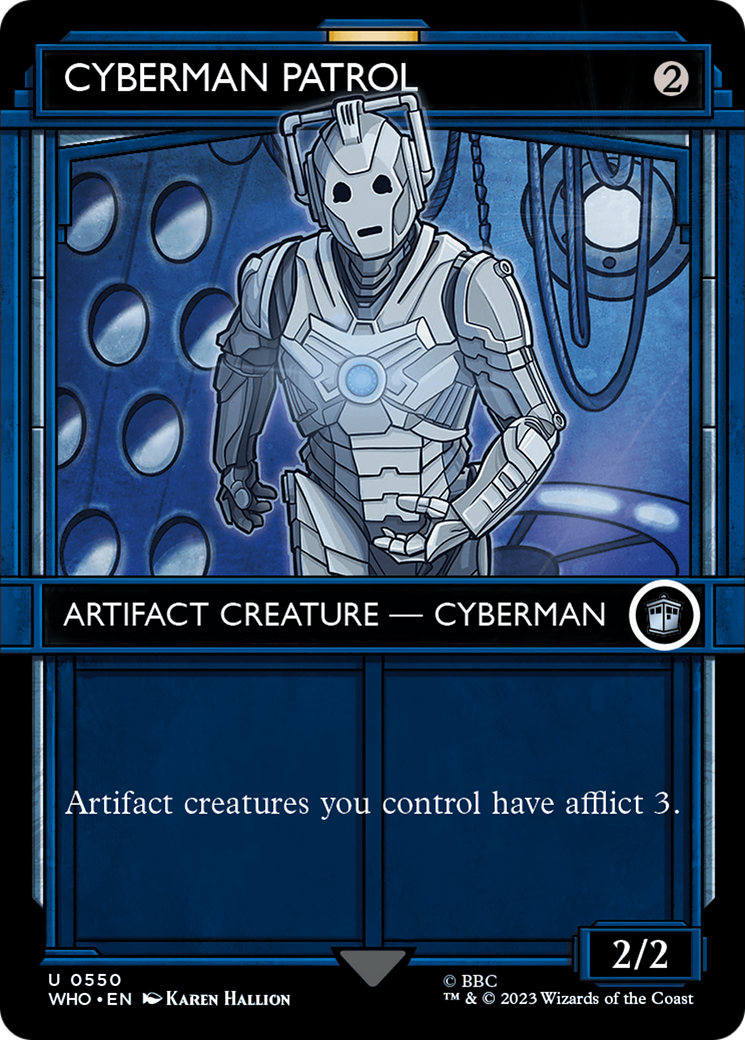 Cyberman Patrol (Showcase) [Doctor Who] | Golgari Games