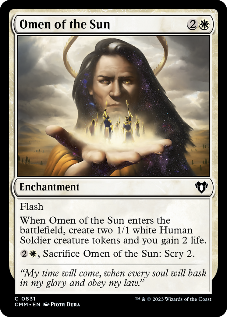 Omen of the Sun [Commander Masters] | Local Legends