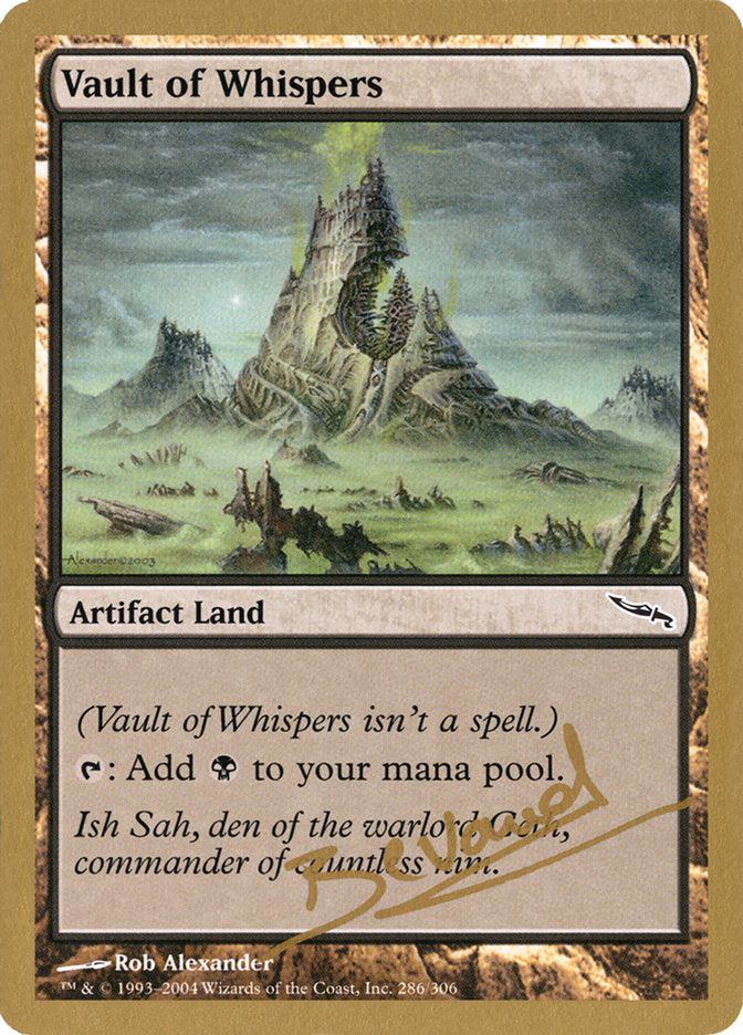 Vault of Whispers (Manuel Bevand) [World Championship Decks 2004] | Local Legends