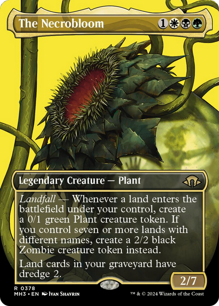 The Necrobloom (Borderless) [Modern Horizons 3] | Local Legends