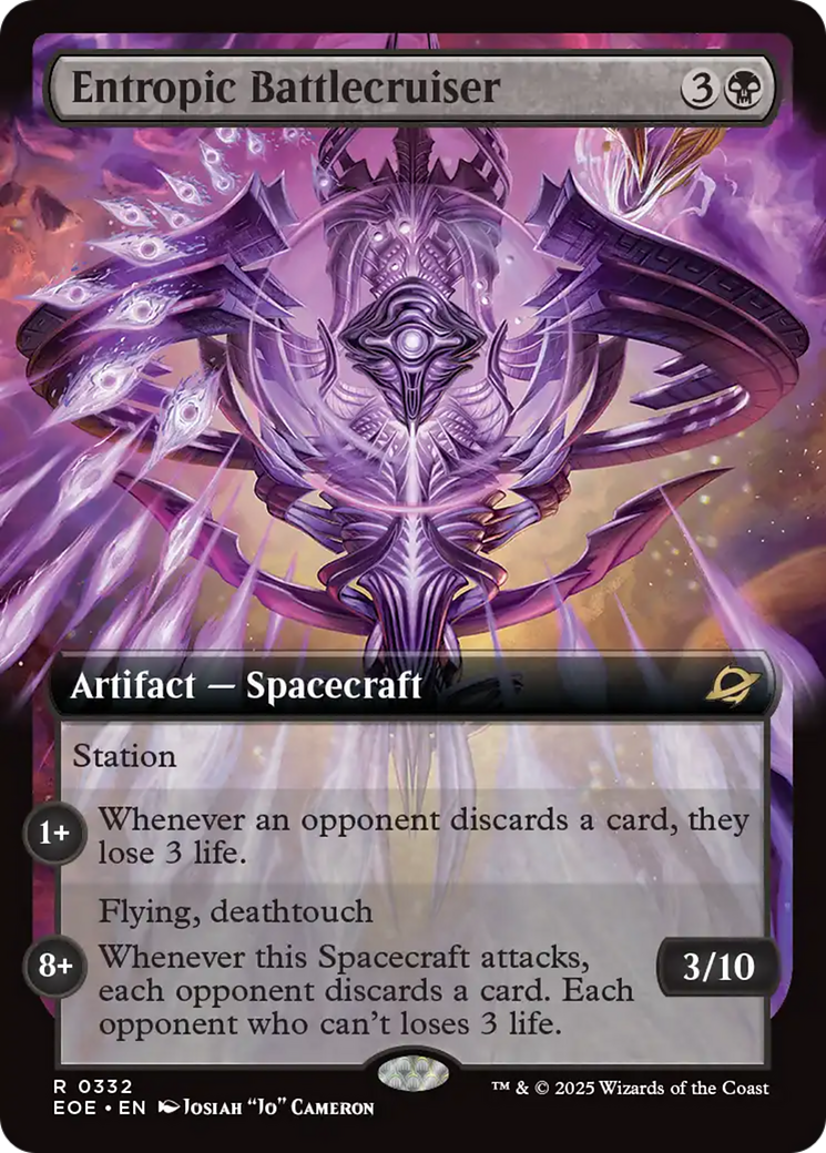 Entropic Battlecruiser (Extended Art) [Edge of Eternities] | Local Legends