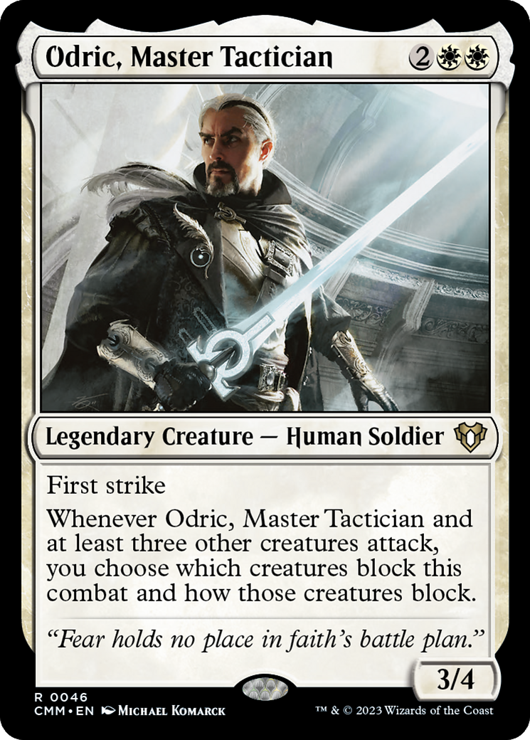 Odric, Master Tactician [Commander Masters] | Golgari Games