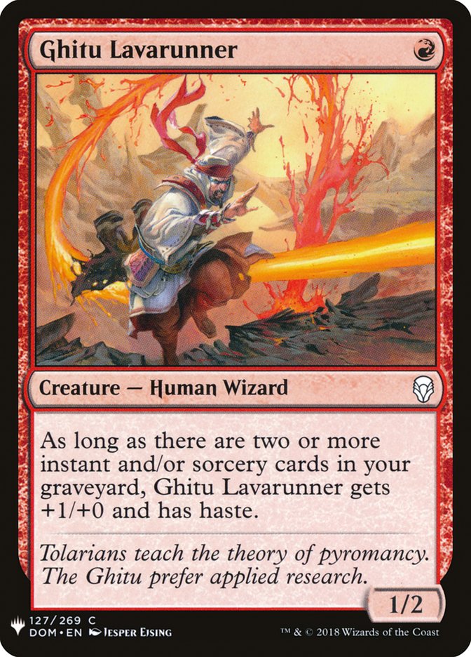Ghitu Lavarunner [Mystery Booster] | Local Legends