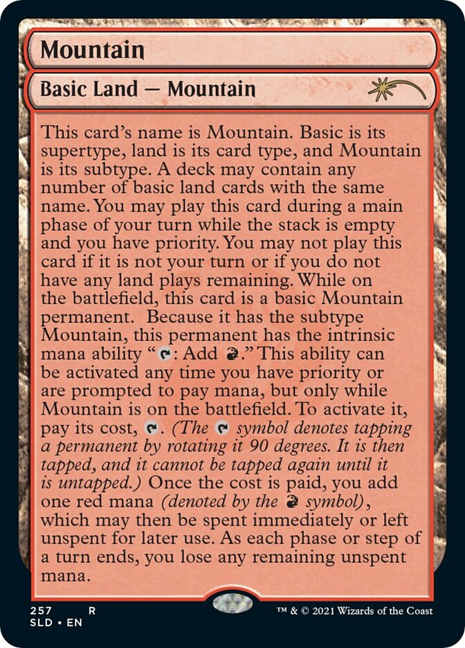 Mountain (257) [Secret Lair Drop Series] | Local Legends