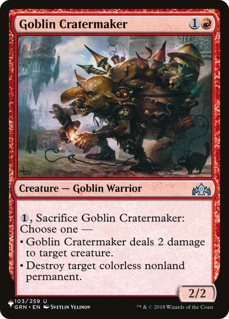 Goblin Cratermaker [The List] | Local Legends