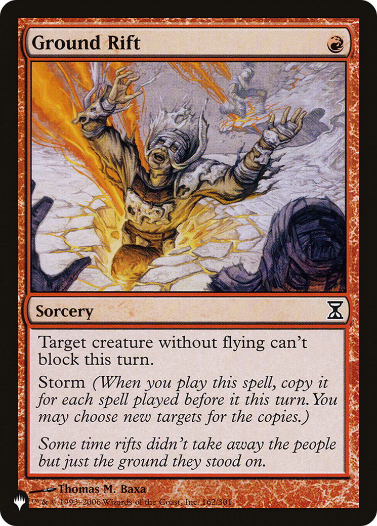 Ground Rift [The List] | Local Legends