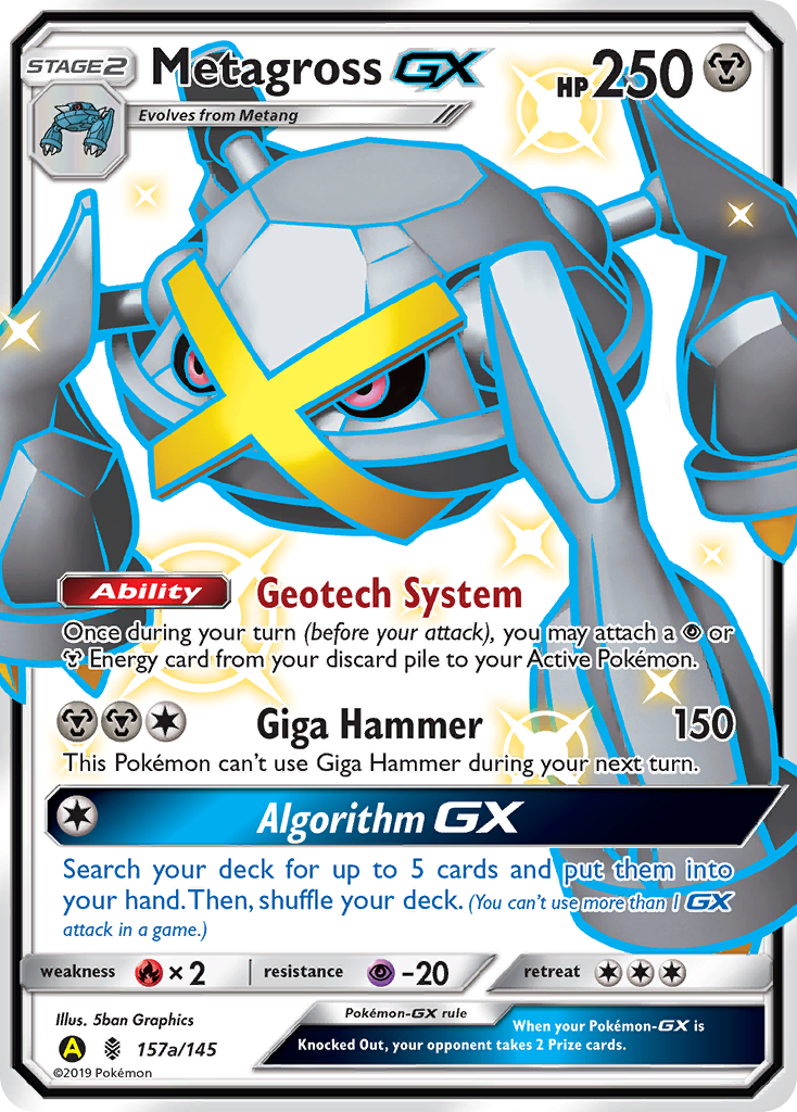 Metagross GX (157a/145) [Alternate Art Promos] | Golgari Games