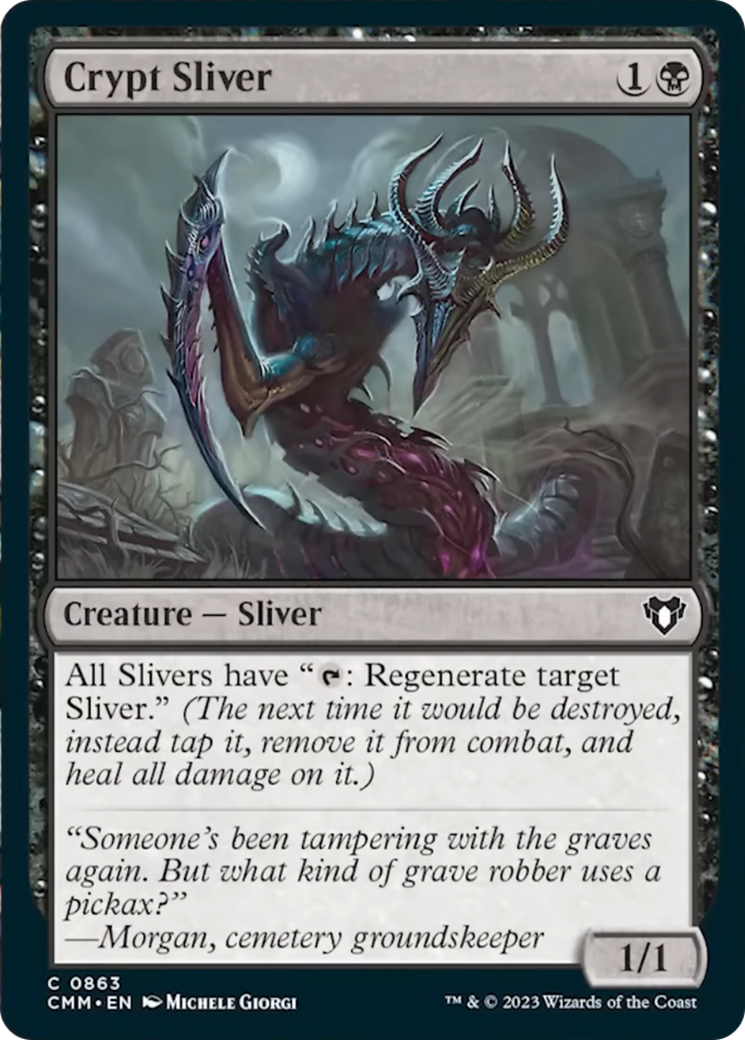 Crypt Sliver [Commander Masters] | Local Legends
