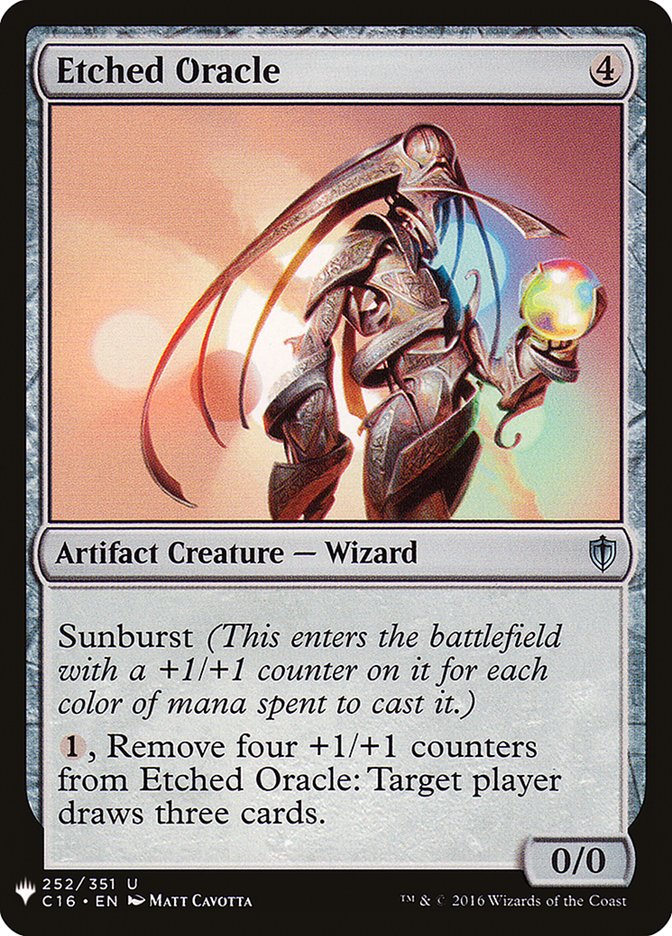 Etched Oracle [Mystery Booster] | Local Legends
