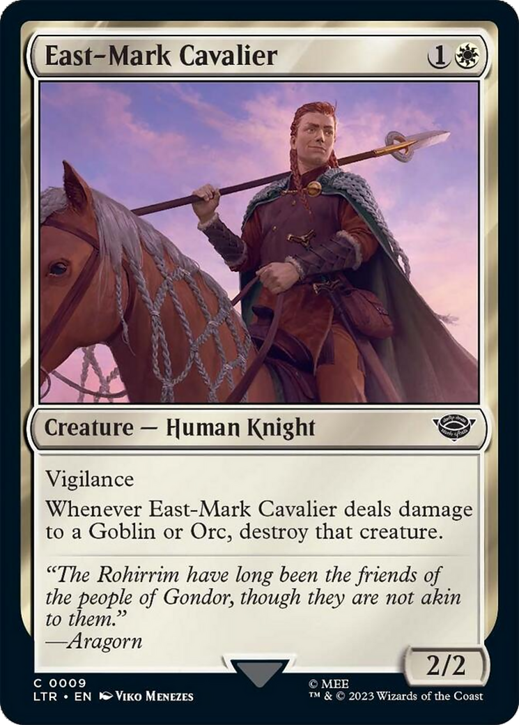 East-Mark Cavalier [The Lord of the Rings: Tales of Middle-Earth] | Golgari Games