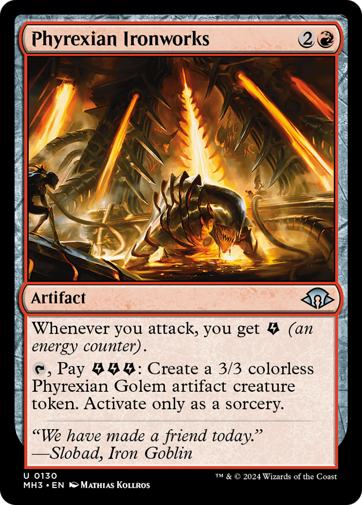 Phyrexian Ironworks [Modern Horizons 3] | Local Legends