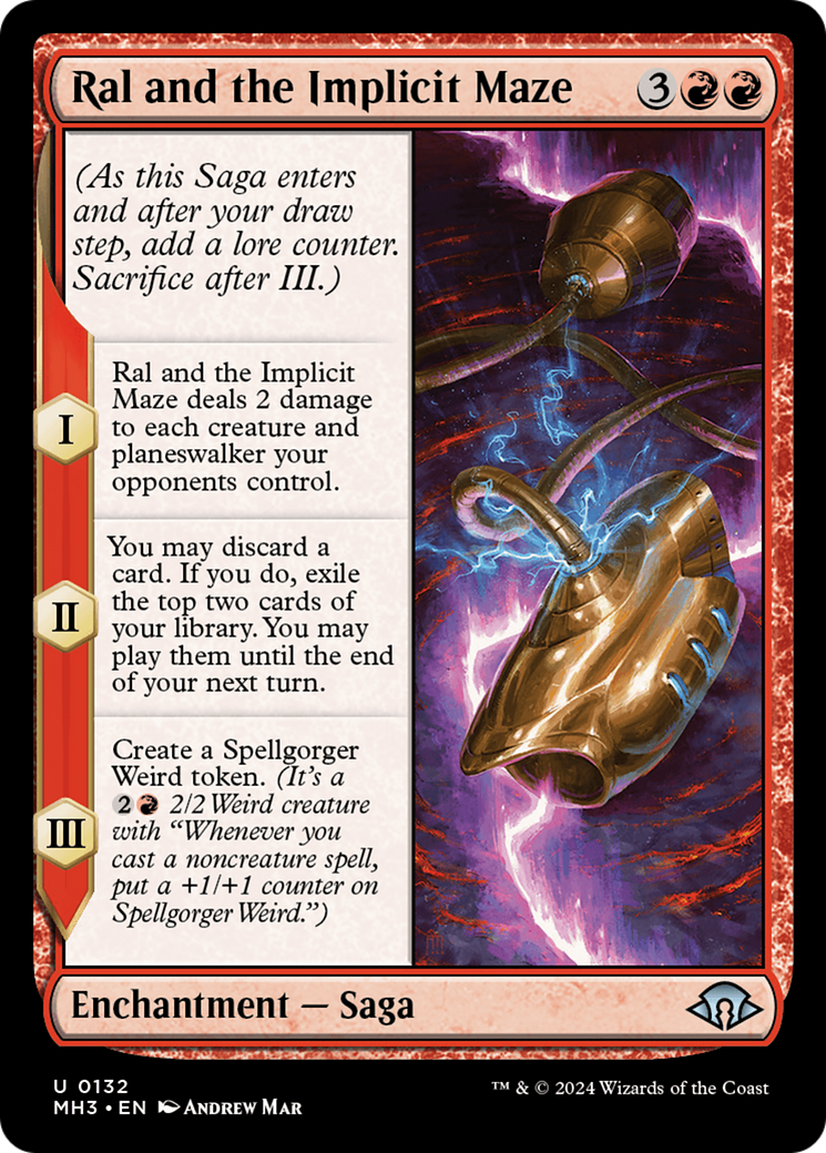 Ral and the Implicit Maze [Modern Horizons 3] | Local Legends