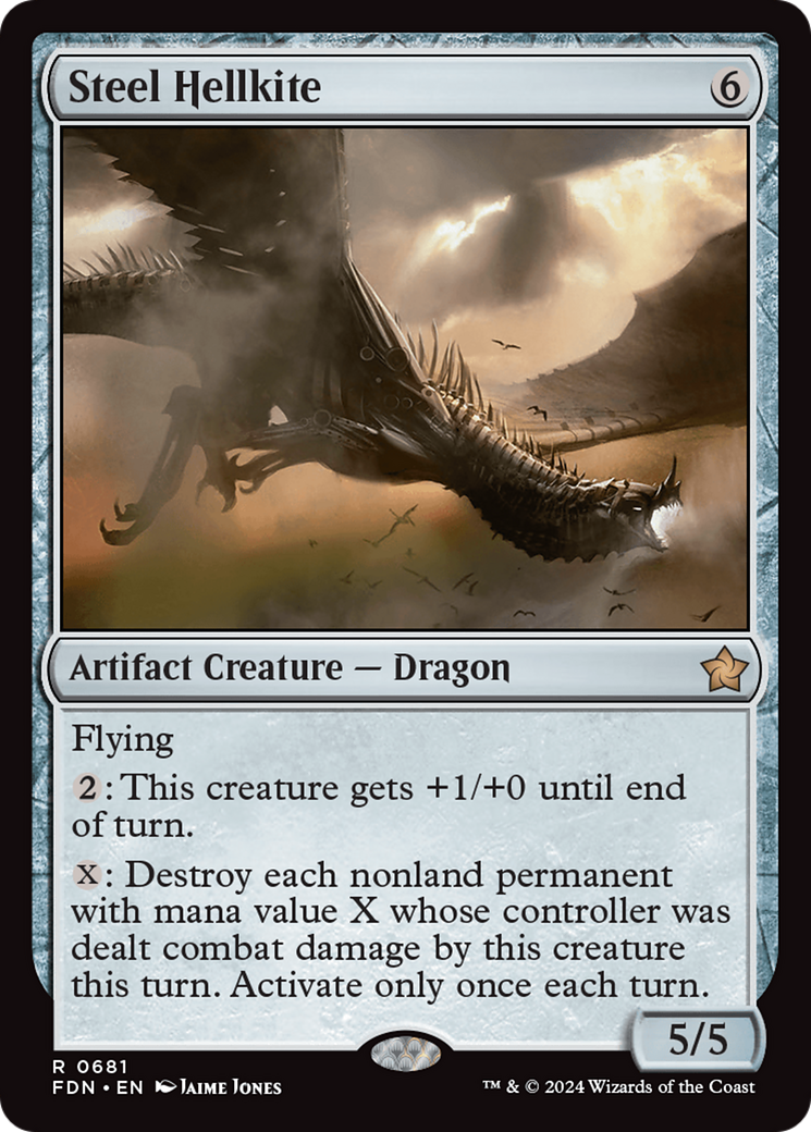 Steel Hellkite [Foundations] | Local Legends