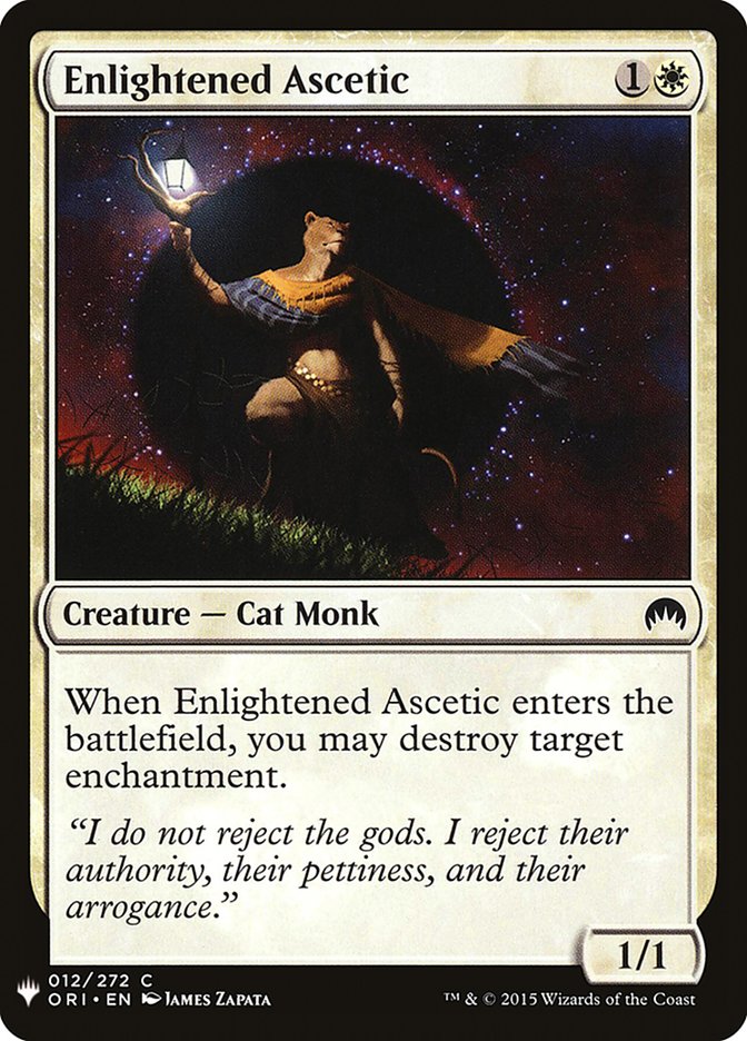 Enlightened Ascetic [Mystery Booster] | Local Legends