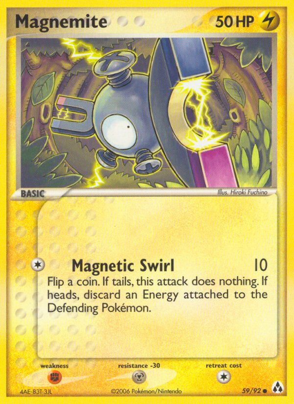 Magnemite (59/92) [EX: Legend Maker] | Local Legends