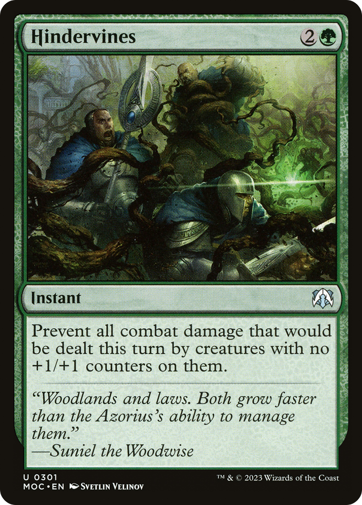 Hindervines [March of the Machine Commander] | Local Legends
